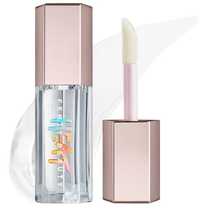 Блеск-плампер для губ Fenty Beauty Gloss Bomb Heat Universal Lip Luminizer - 07 Glass slipper heat