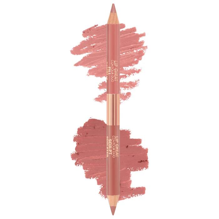 Двойной карандаш для губ Charlotte Tilbury Super Nudes Lip Cheat Contour Duo Lip Liner - Fair Sculpt