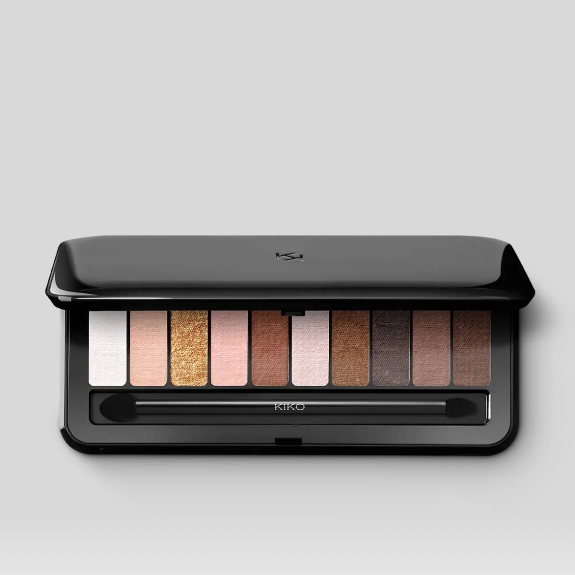 Палетка теней для век Kiko Milano New Soft Nude Eyeshadow Palette 02 Warm Tones