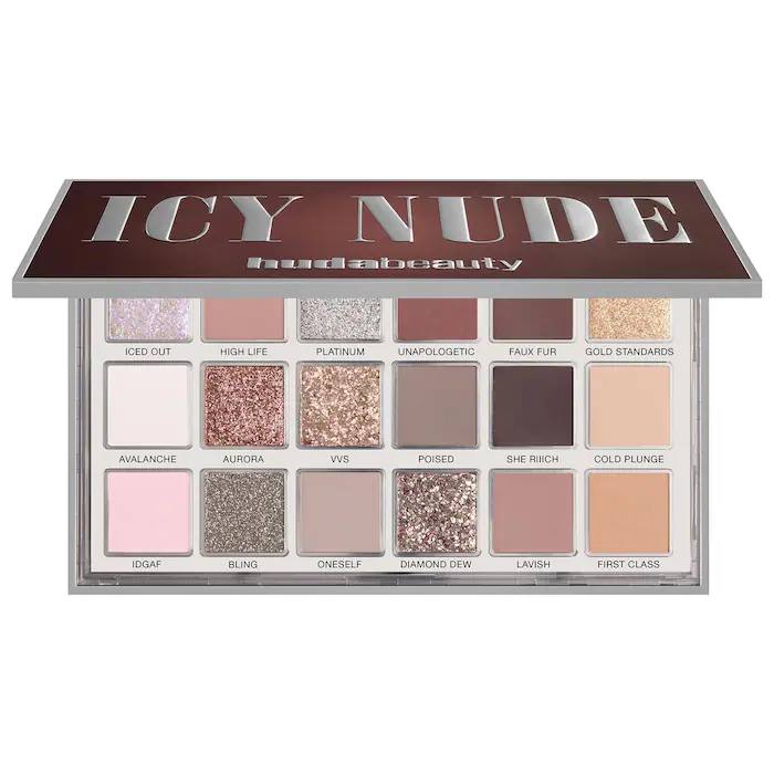 Палетка тіней Huda Beauty Icy Nude Eyeshadow Palette