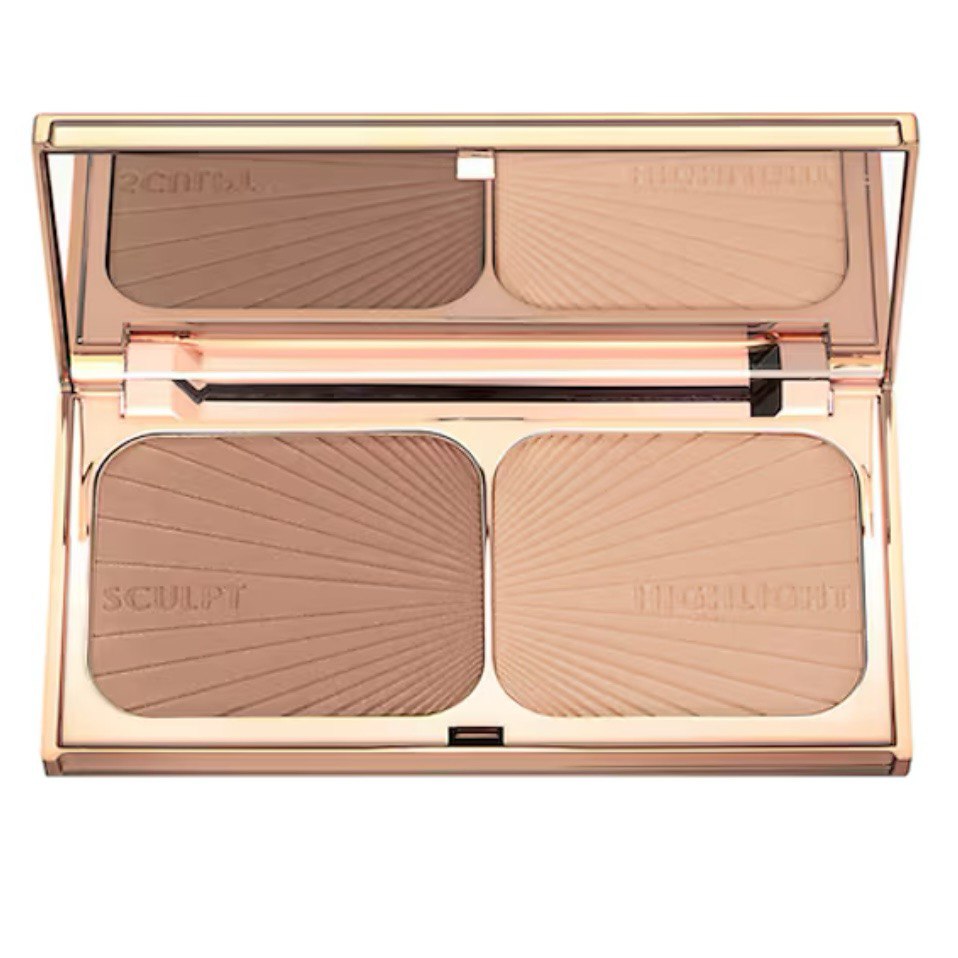 Контурная палетка для лица Charlotte Tilbury Filmstar Bronze & Glow Contour Duo 22 g - Fair/Medium