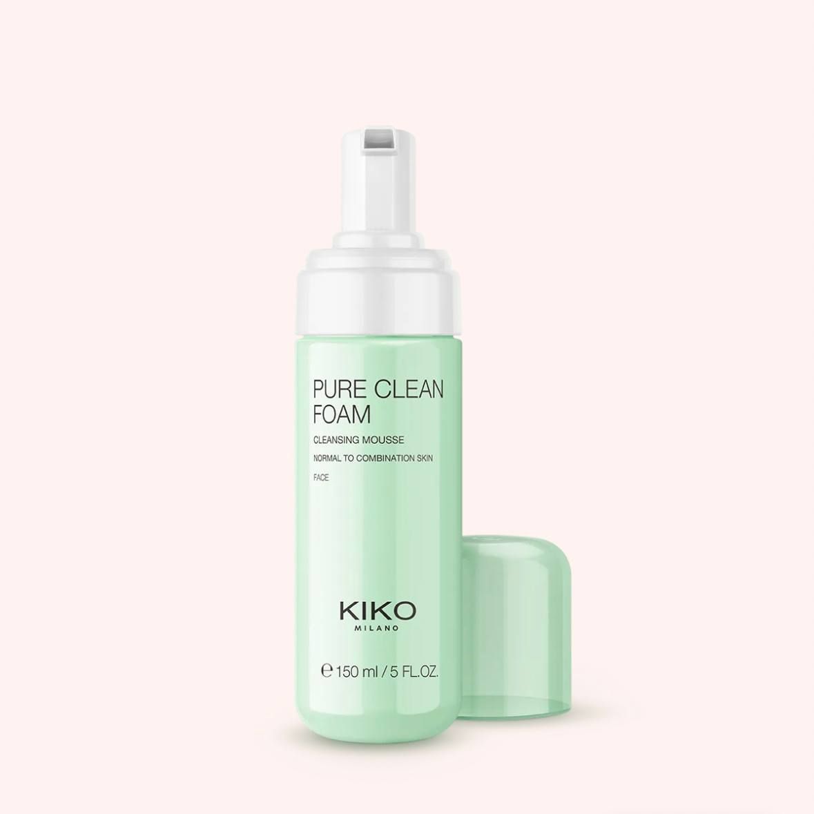 Очищающая пенка для лица Kiko Milano New Pure Clean Foam 150 мл