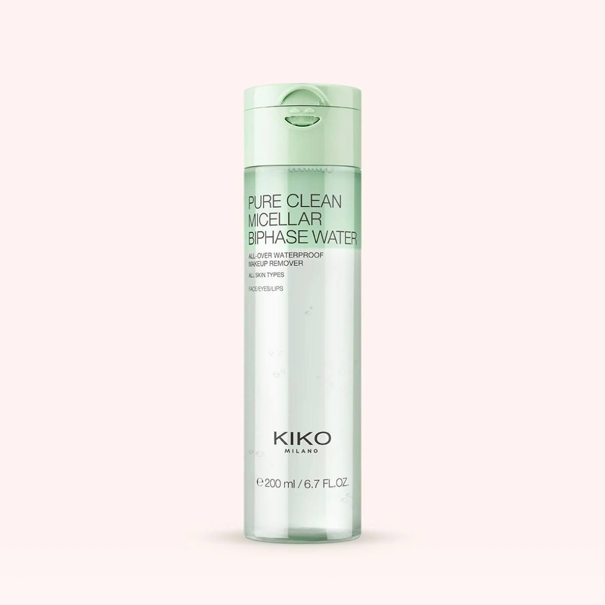 Двухфазная мицеллярная вода Kiko Milano New Pure Clean Micellar Biphase Water 200 мл