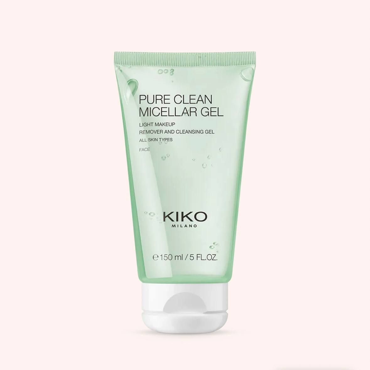 Мицеллярный гель Kiko Milano New Pure Clean Micellar Gel 150 мл