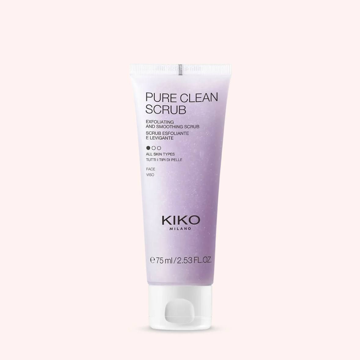 Скраб для лица Kiko Milano Pure Clean Scrub 75 мл