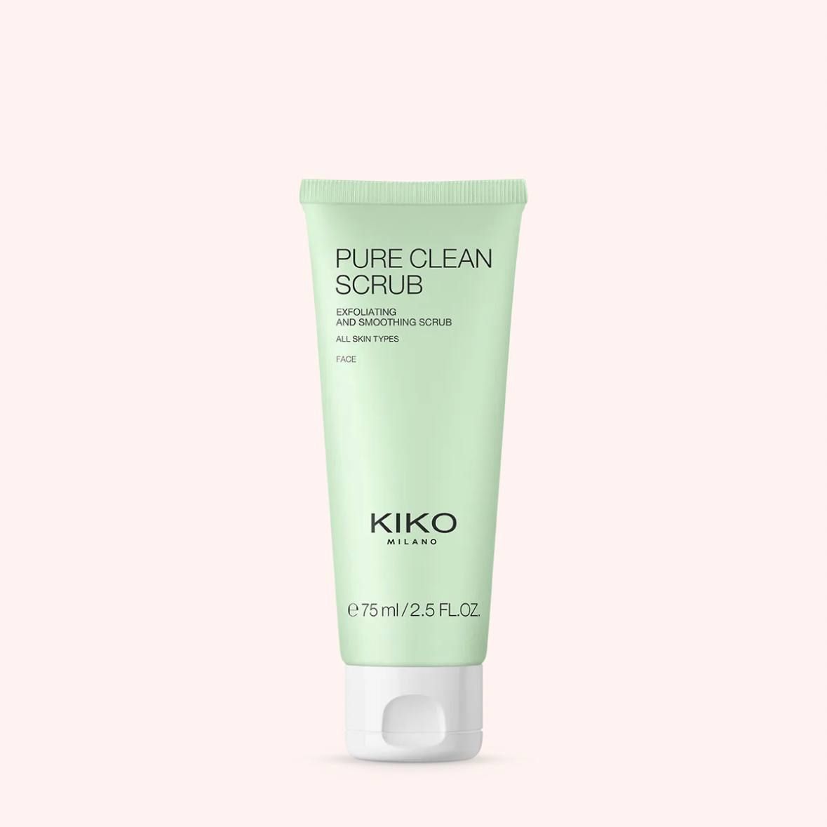 Скраб для лица Kiko Milano NEW Pure Clean Scrub 75 мл