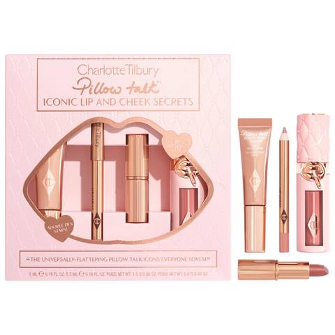 Набор Charlotte Tilbury Pillow Talk Iconic Lip and Cheek Secrets