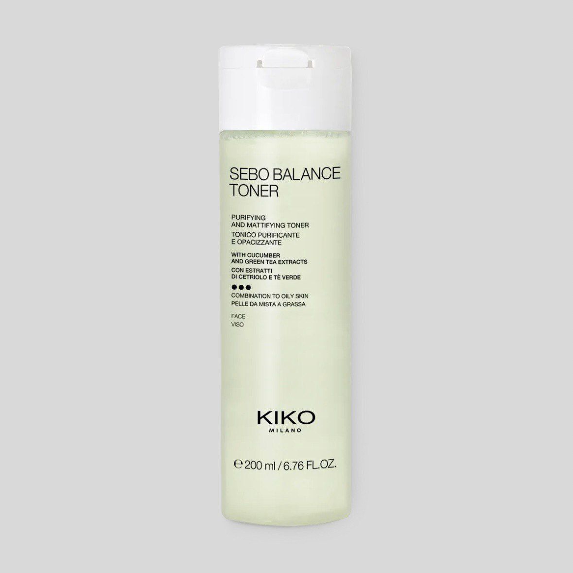 Тоник для лица Kiko Milano Sebo Balance Toner 200 мл