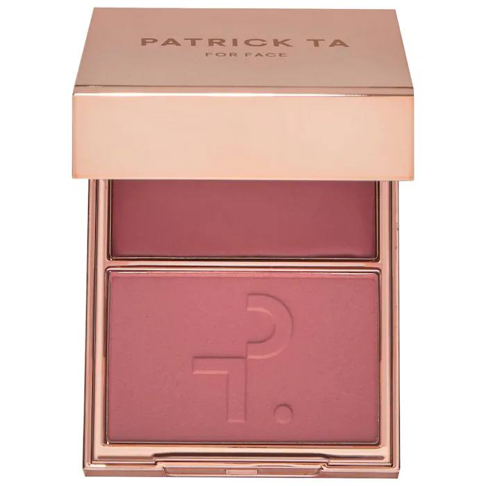Рум'яна PATRICK TA Mini Major Headlines Double-Take Crème & Powder Blush Duo - She Goes To The Gym