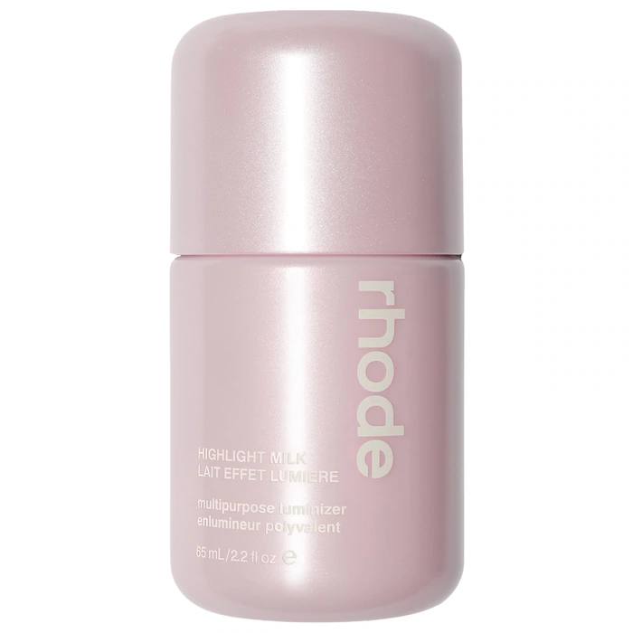 Зволожуючий хайлайтер-молочко для обличчя і тіла Rhode Highlight Milk Multipurpose Luminizer - 01 Pearly Pink