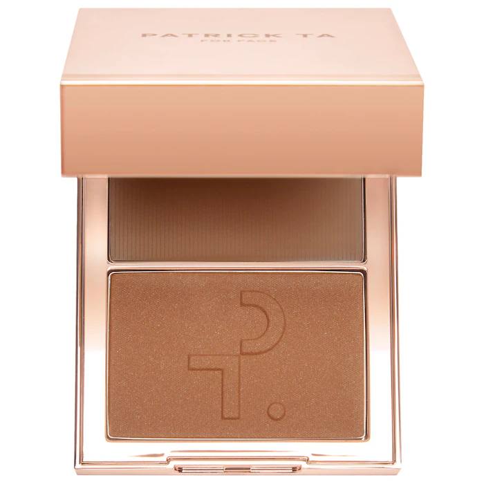 Палитра для для контурирования лица PATRICK TA Major Sculpt Crème Contour & Powder Bronzer Duo - She's Sculpted