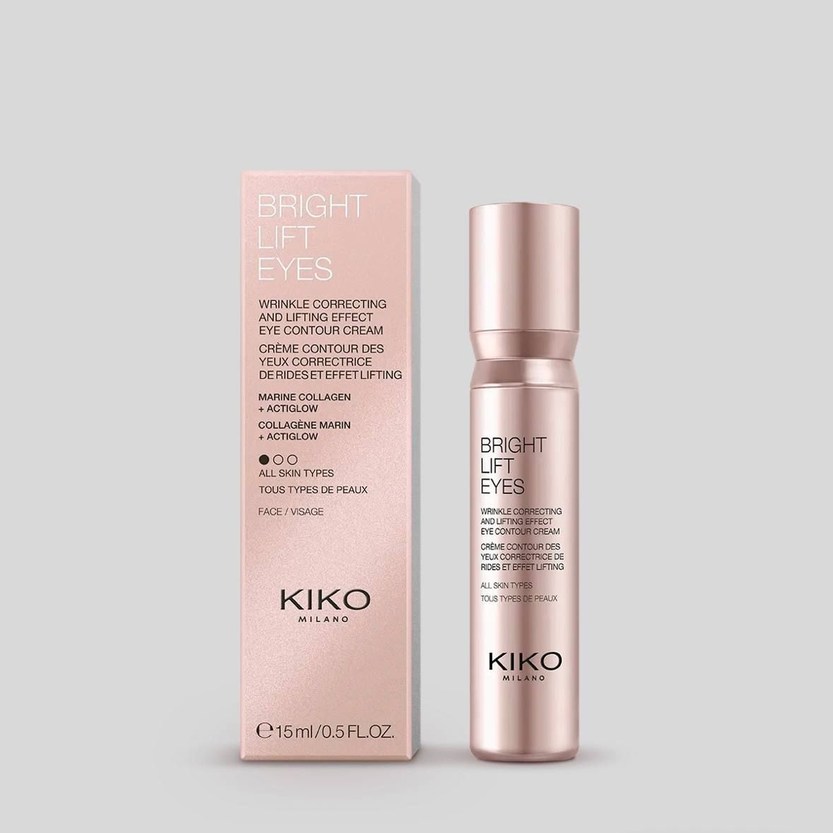 Крем для зоны вокруг глаз Kiko Milano Bright Lift Eyes 15 мл