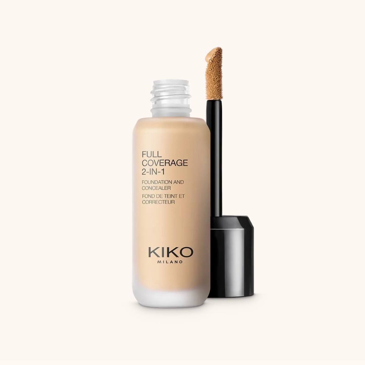 Тональный крем Kiko Milano Full Coverage 2-In-1 Foundation & Concealer WB25