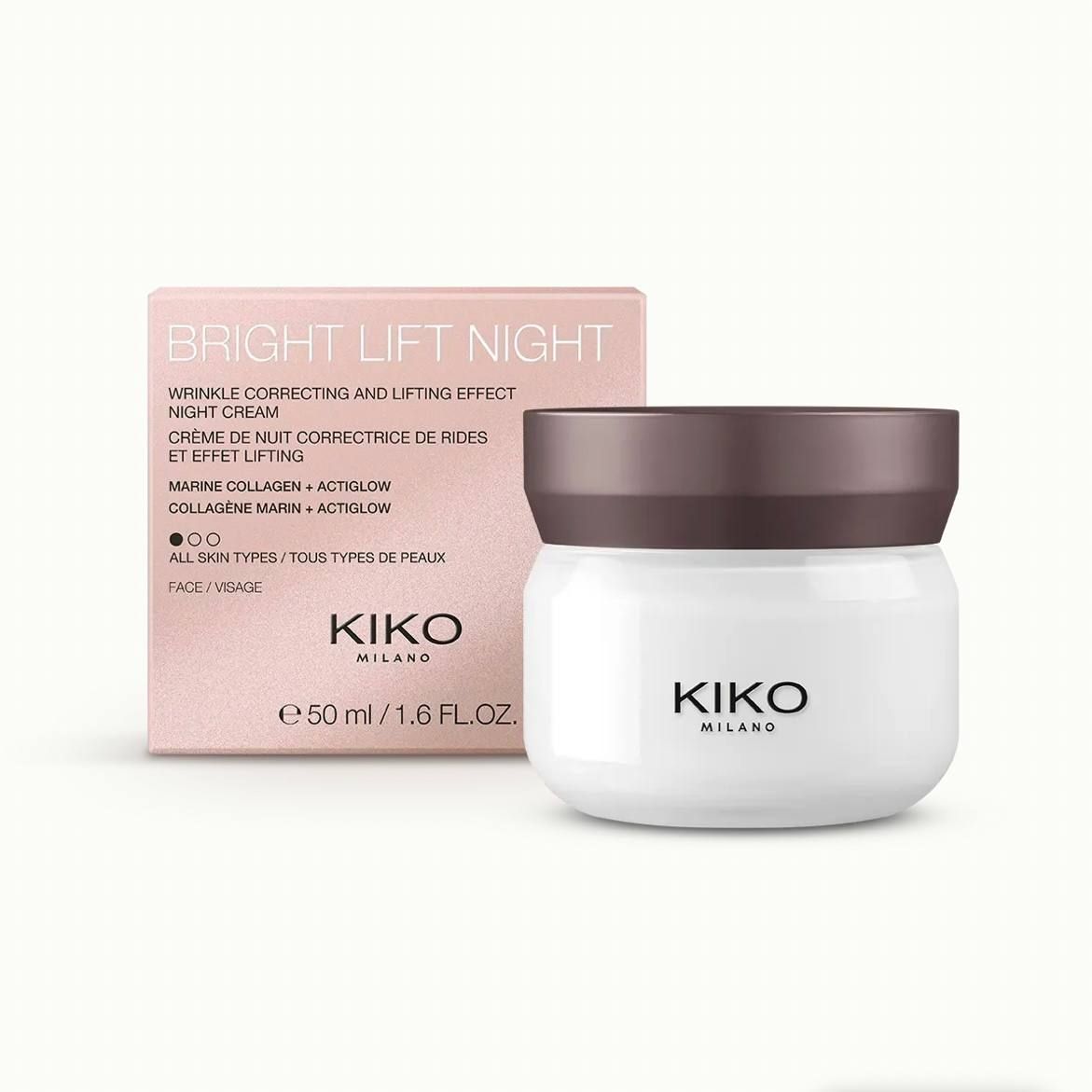 Ночной крем для лица Kiko Milano Bright Lift Night Cream 50 мл
