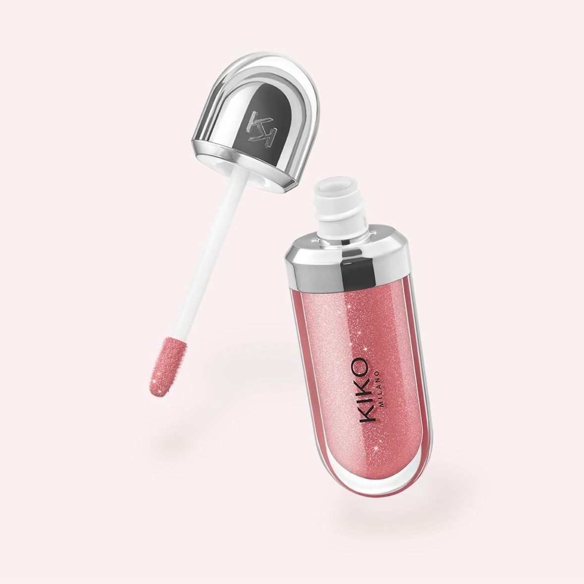 Смягчающий блеск для губ Kiko Milano 3D Hydra Lipgloss 32 Pearly Natural Rose