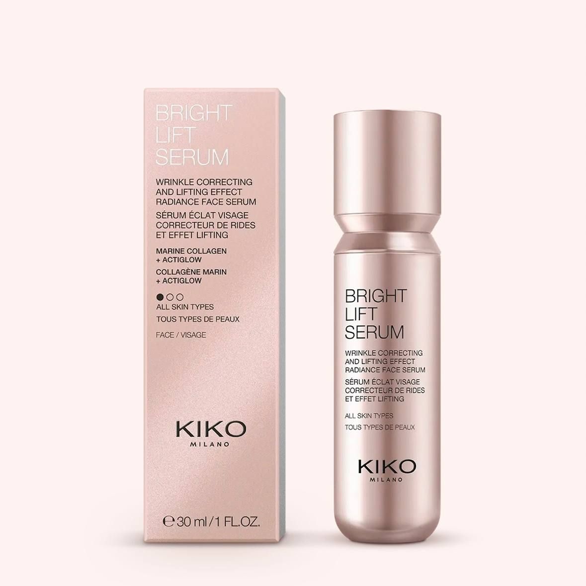 Сыворотка с лифтинг-эффектом для сияния кожи Kiko Milano Bright Lift Serum 30 мл