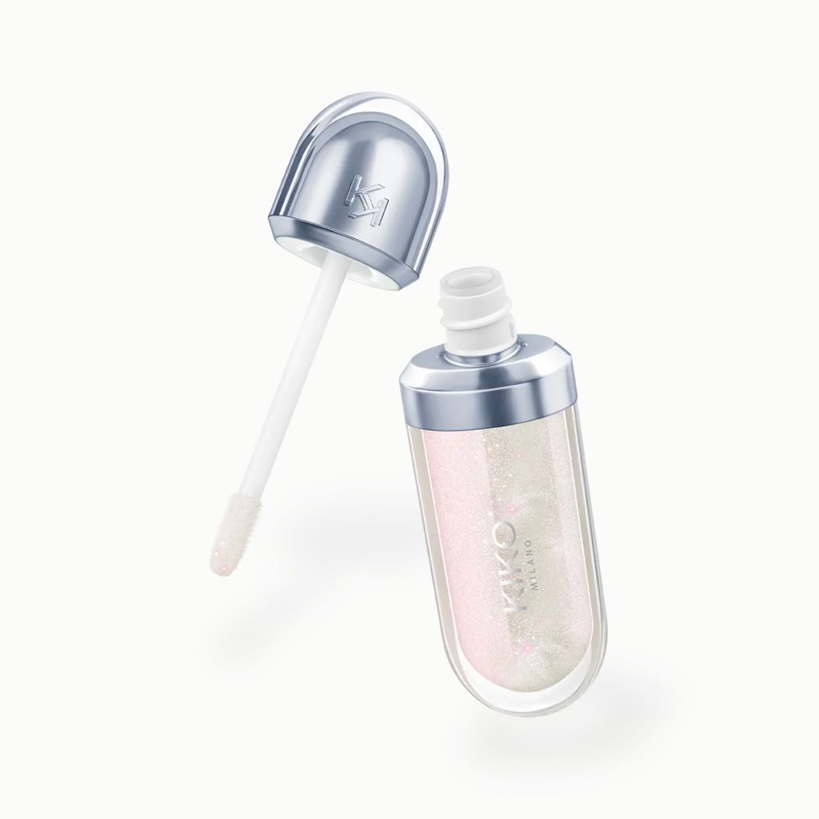 Смягчающий блеск для губ Kiko Milano 3D Hydra Lipgloss 47 White Unicorn